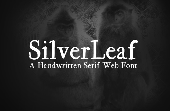 SilverLeaf Free Font - script
