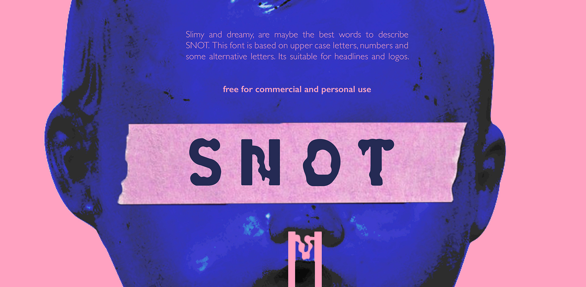 SNOT Free Font - decorative-display