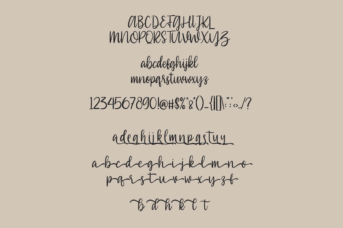 Southiya Free Font - script