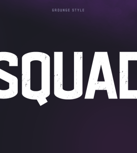 Squad Free Font - sans-serif