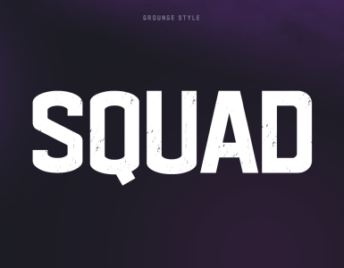 Squad Free Font - sans-serif