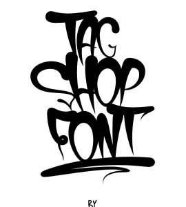 TaggShop Free Font - sans-serif