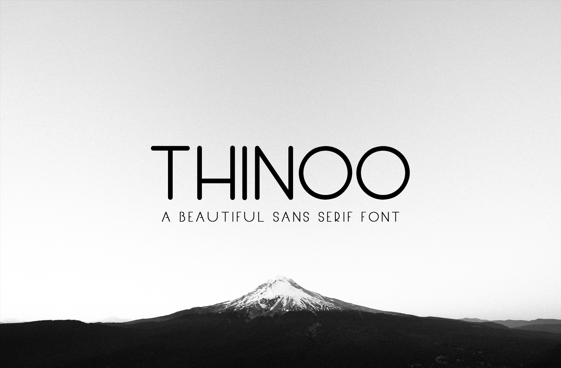 Thinoo Free Font - decorative-display