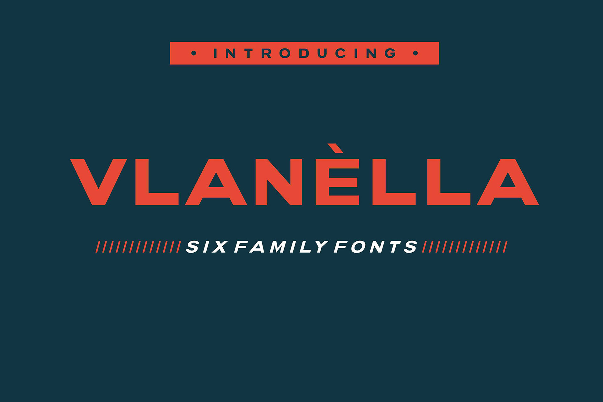 Vlanèlla Free Font Family - sans-serif