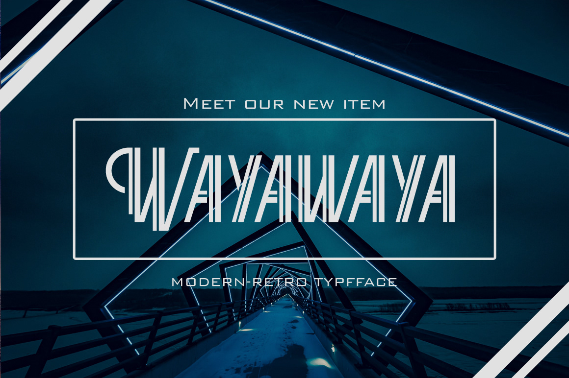 Wayawaya Free Font - decorative-display