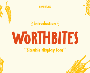 Worthbites Free Font - sans-serif