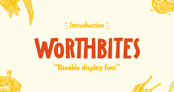 Worthbites Free Font - sans-serif