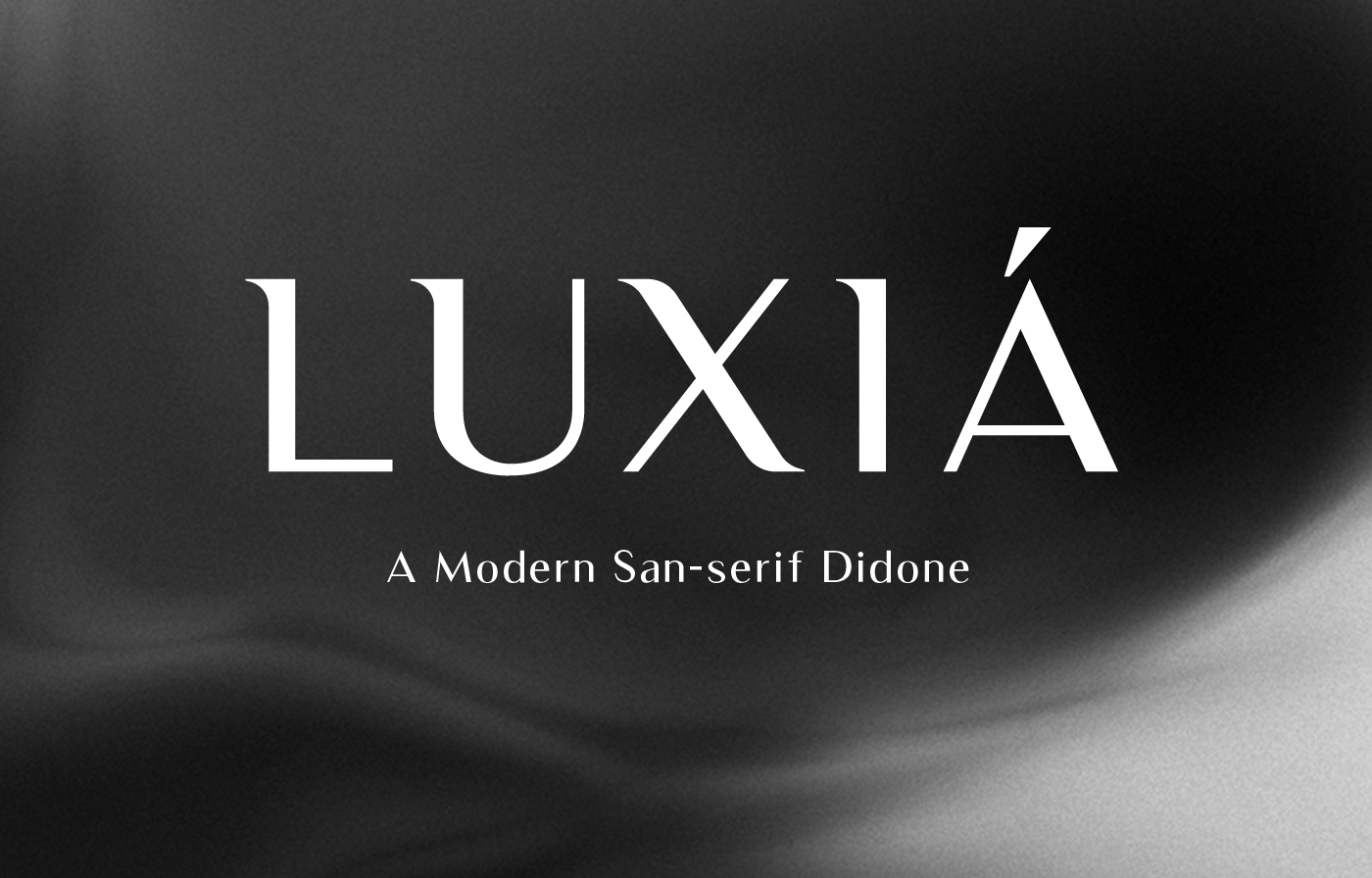 Luxia Free Typeface