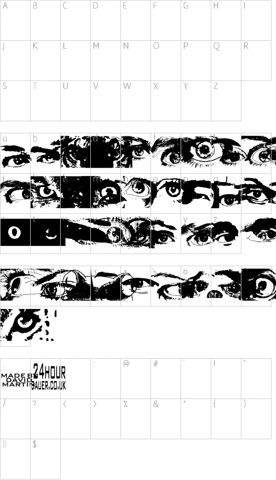 character map