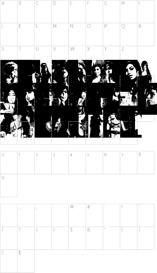 character map