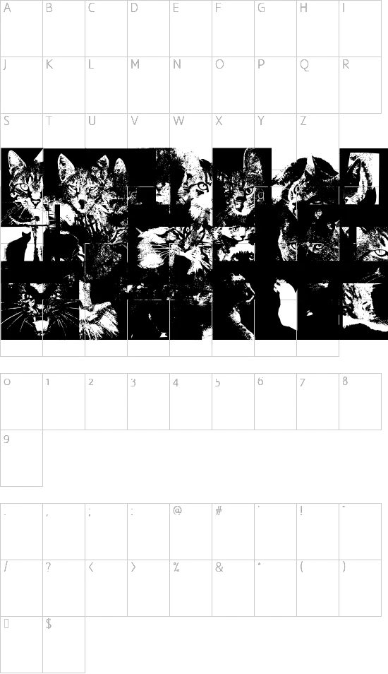 character map