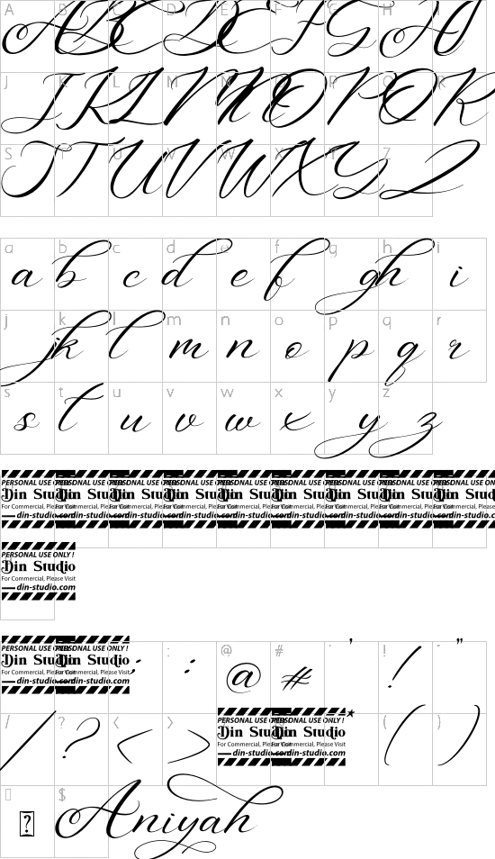 character map