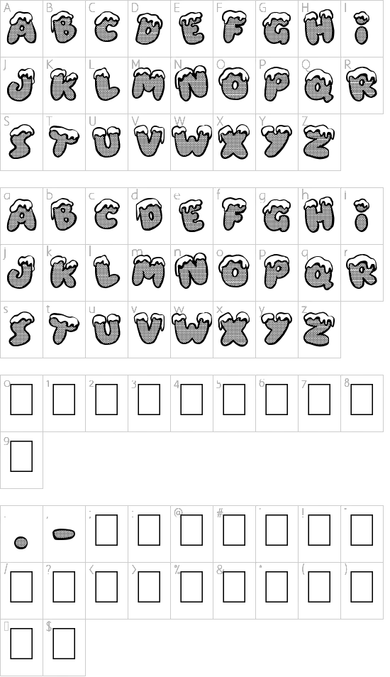 character map