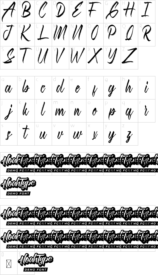 character map