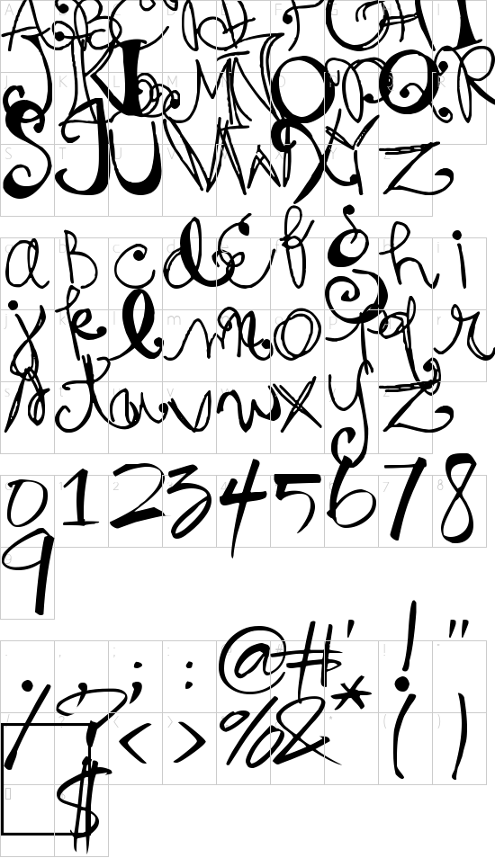 character map