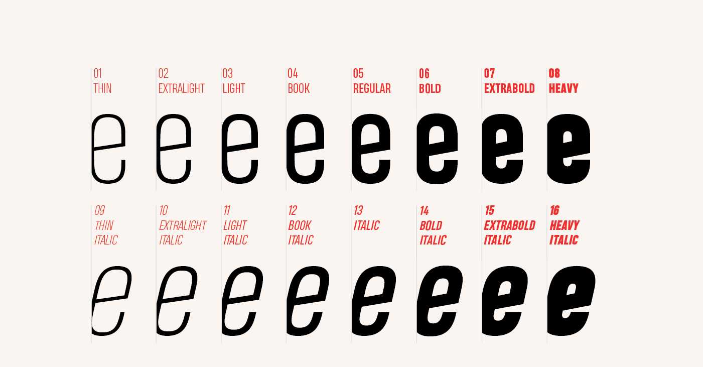 Heading PRO Typeface Family - sans-serif