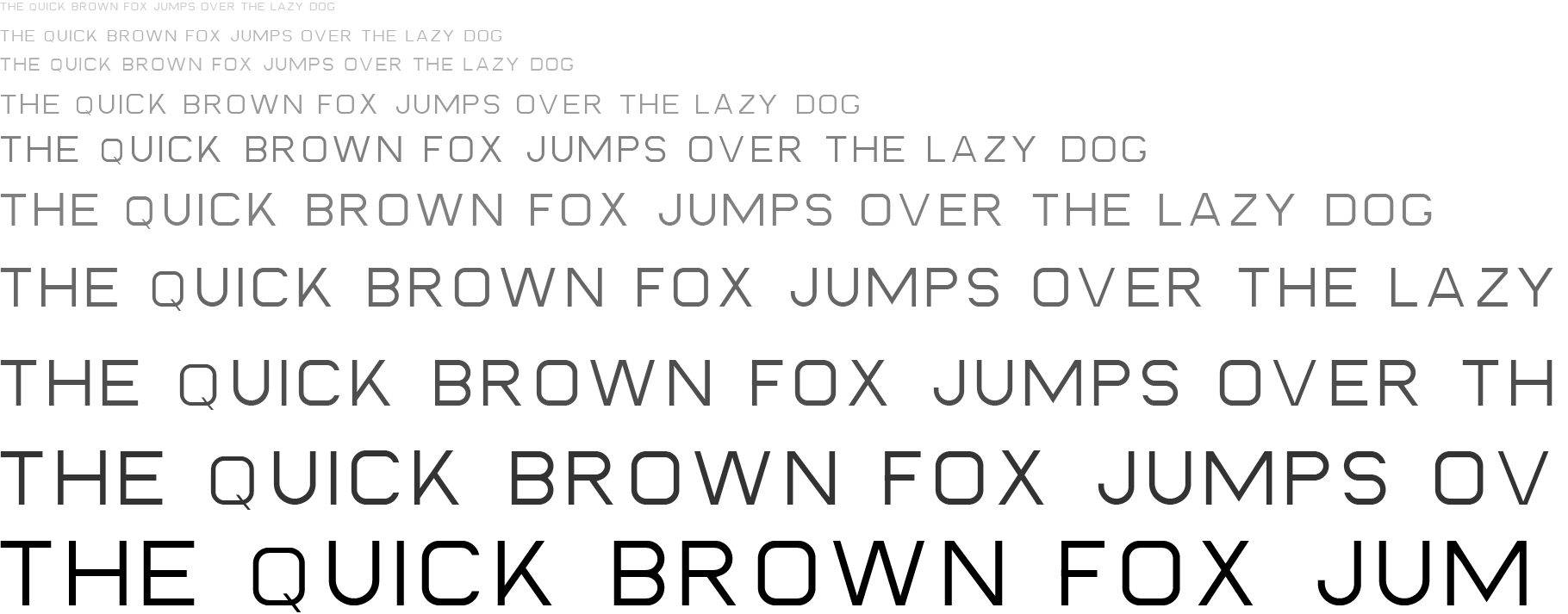 Qurany free font - sans-serif
