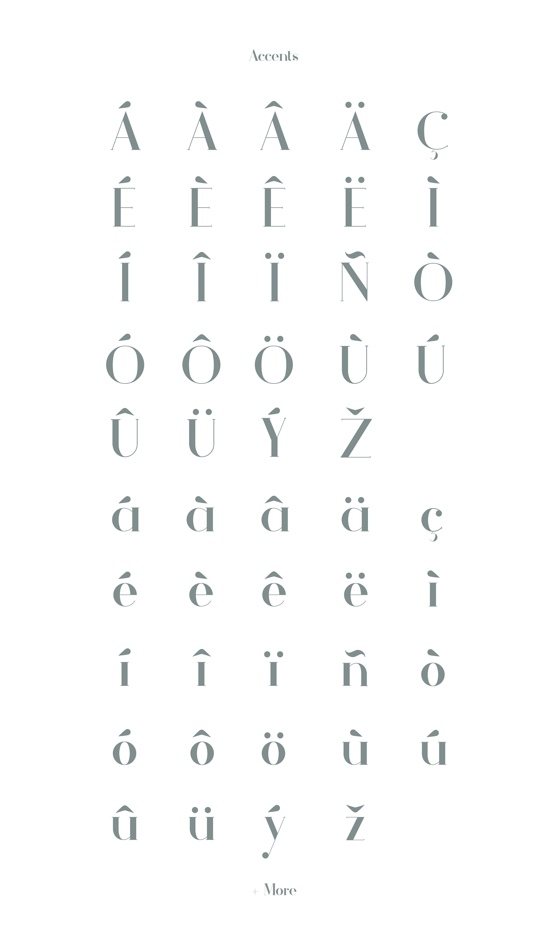 Athene Free Font - serif