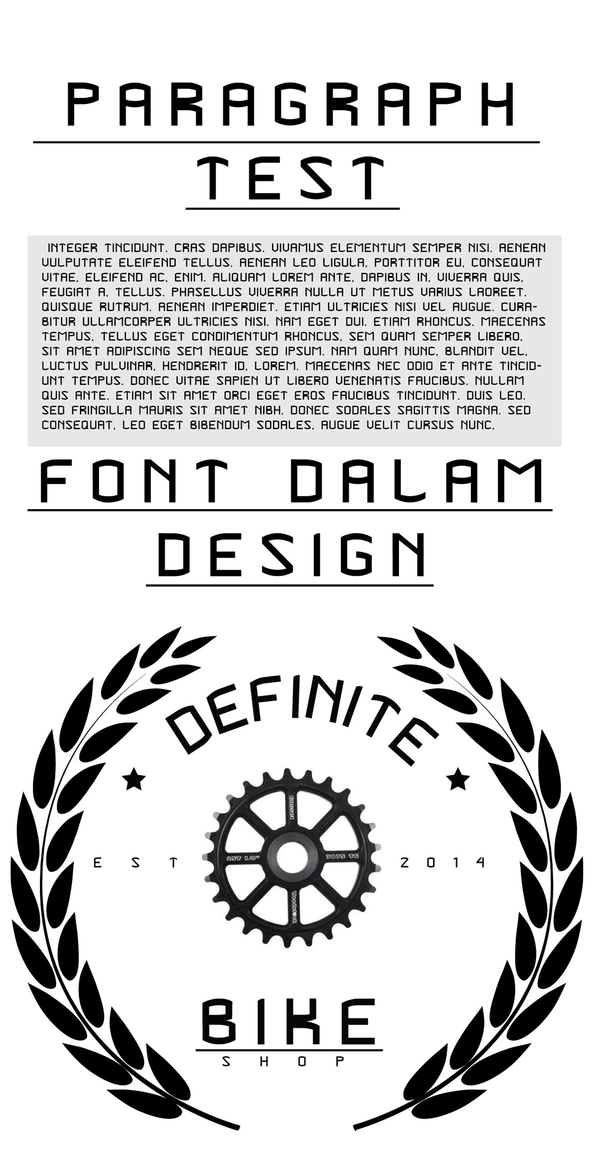 ABDI Free Font - decorative-display