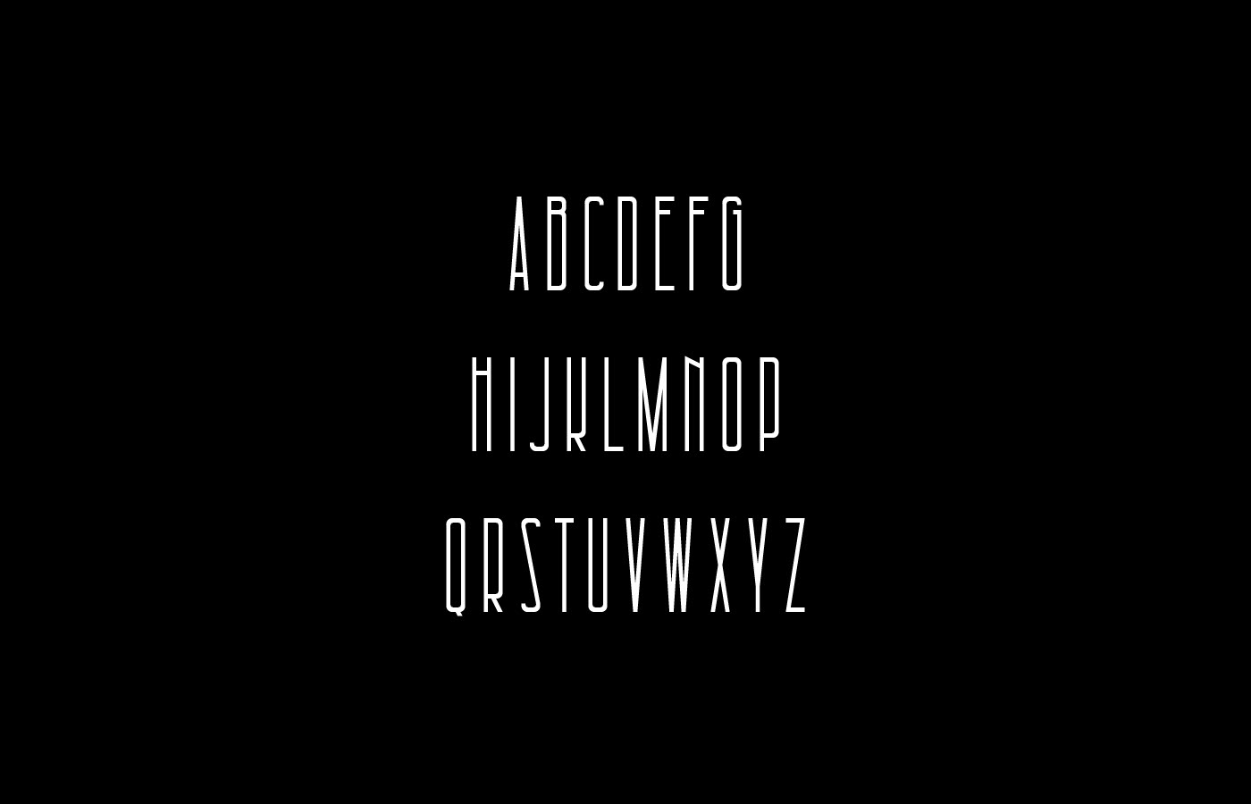 Architectural Free Font - decorative-display