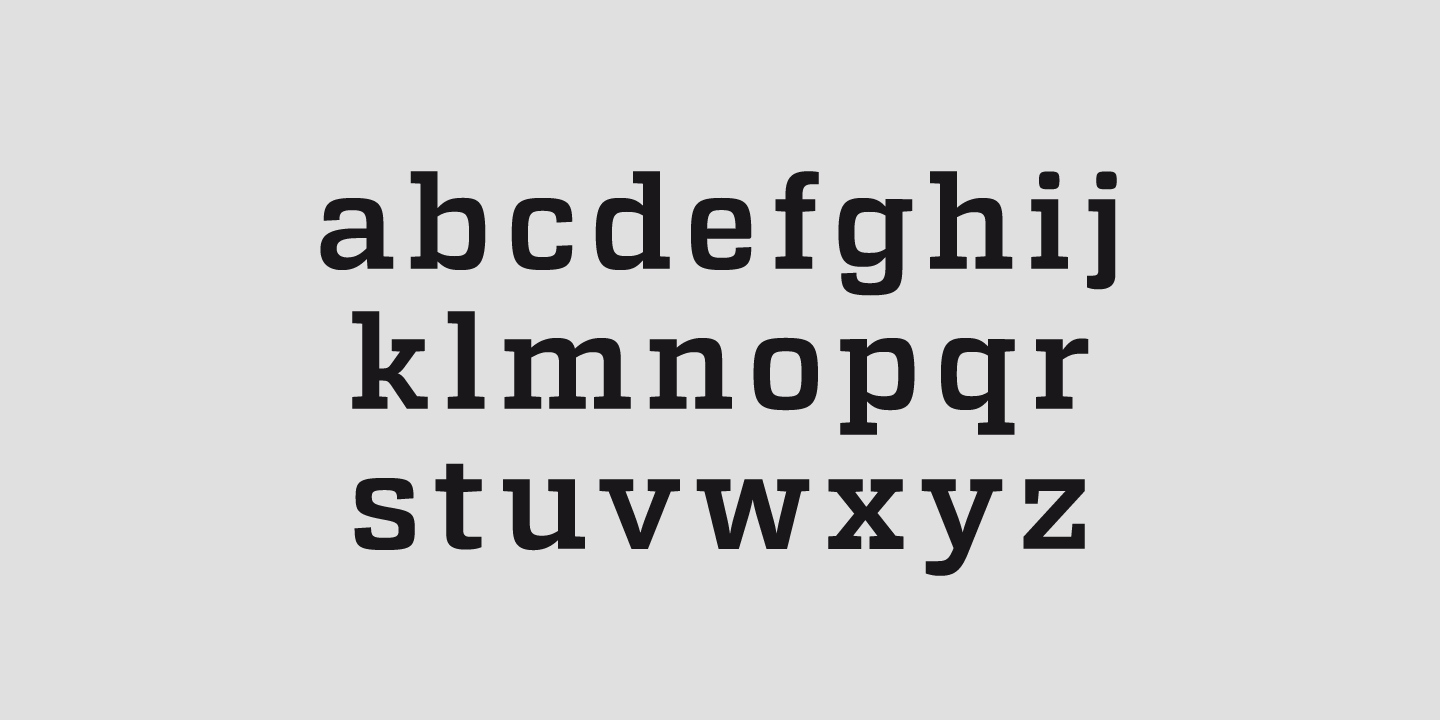 Atletico Free Font - slab-serif