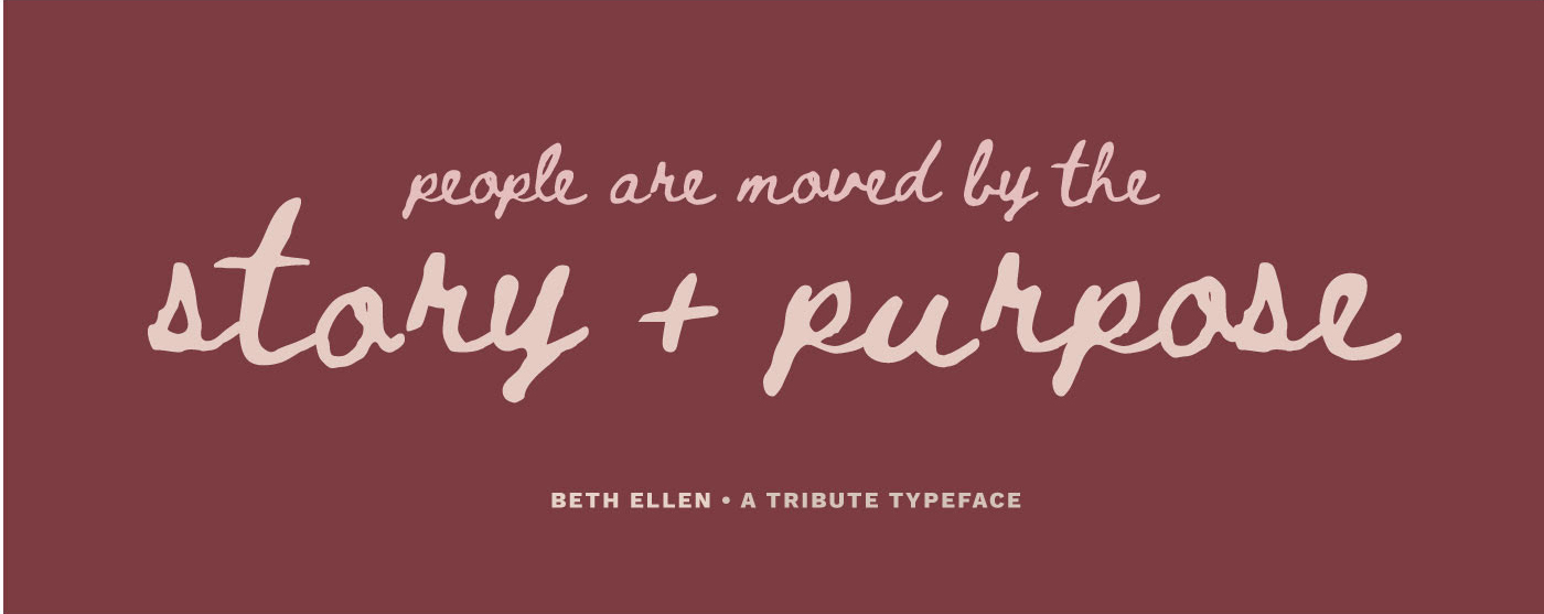Beth Ellen Free Font - script