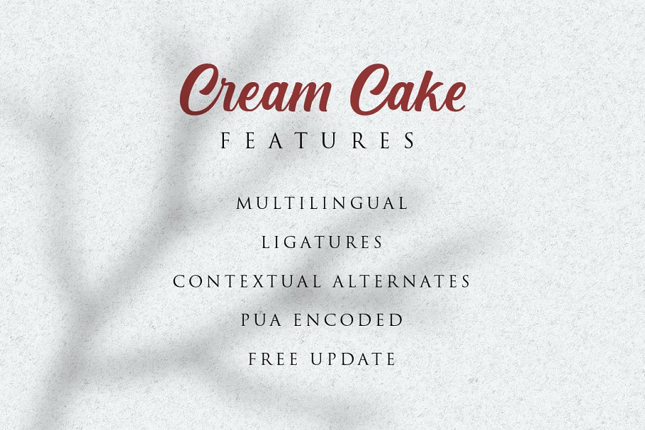 Cream Cake Free Font - script