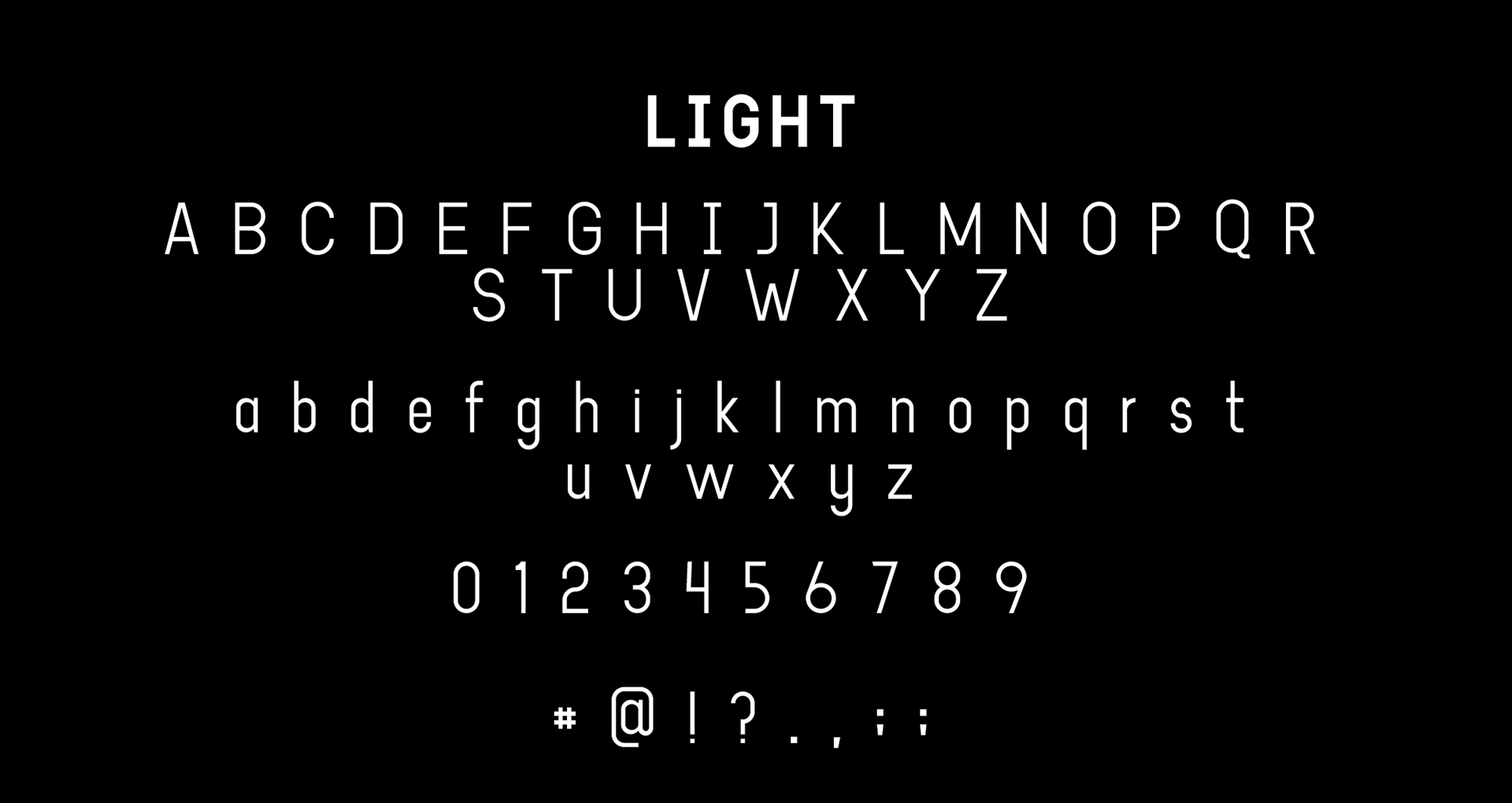 Goodlight Free Typeface - sans-serif