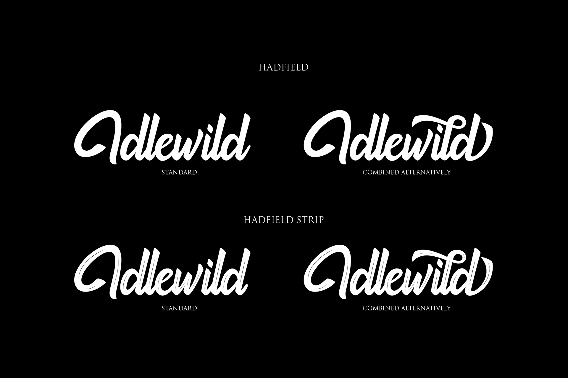 Hadfield Free Font - script