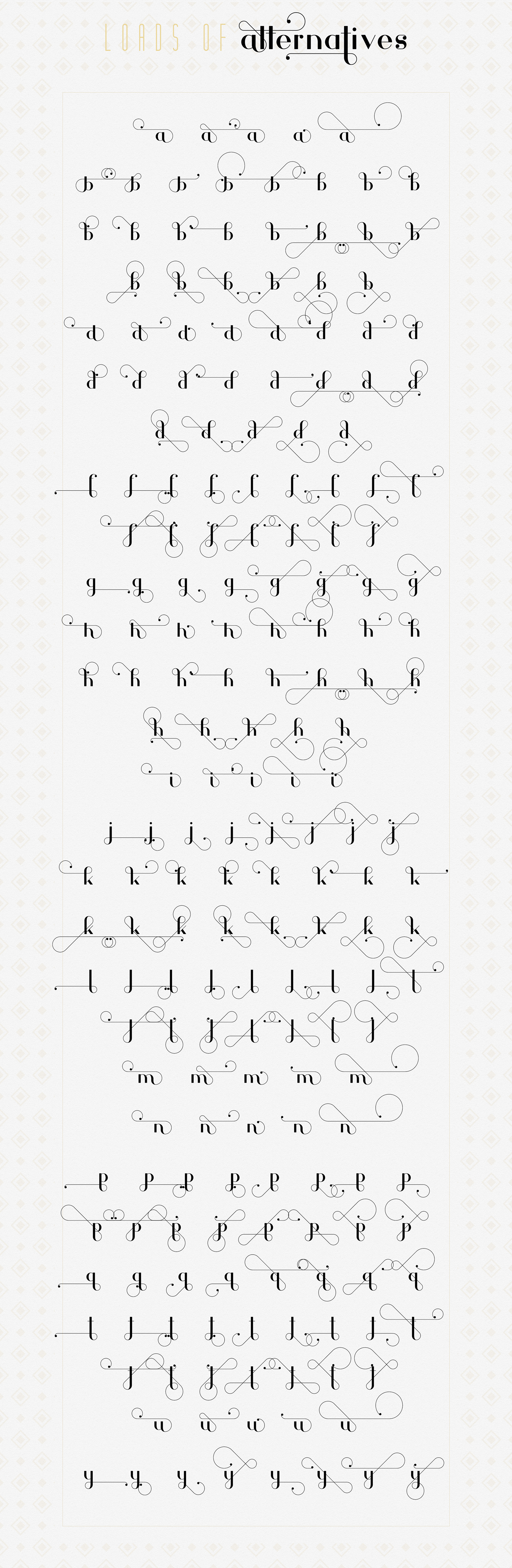 Hashtag Moderna Free Font - serif, decorative-display