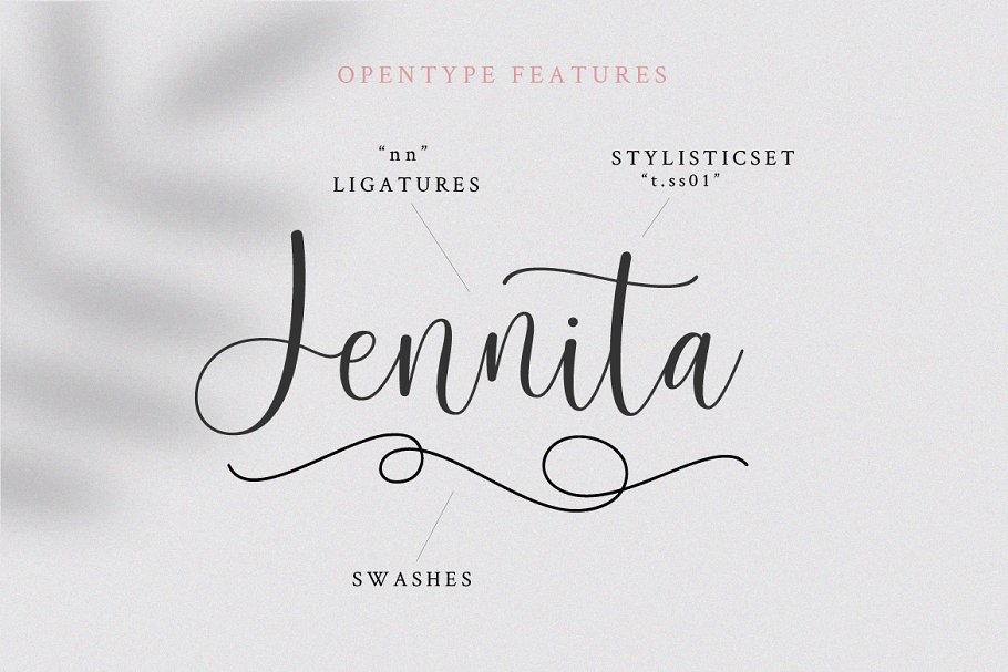 Hernitta Free Font - script