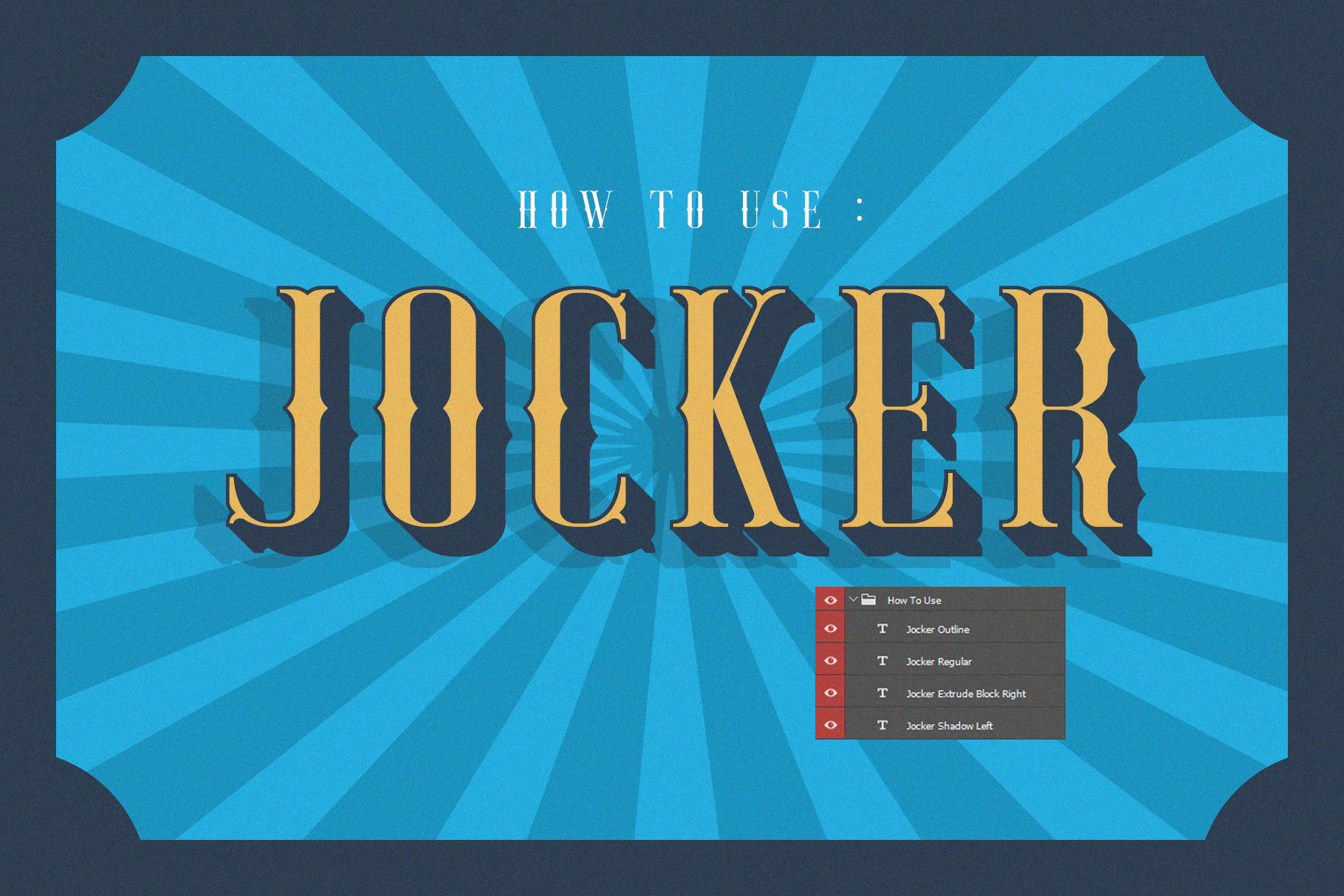 Jocker Free Font - serif