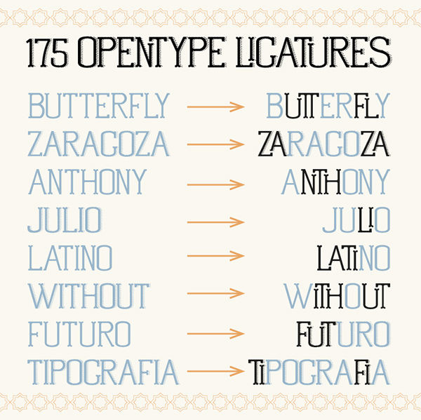 La Maña Free Font - slab-serif