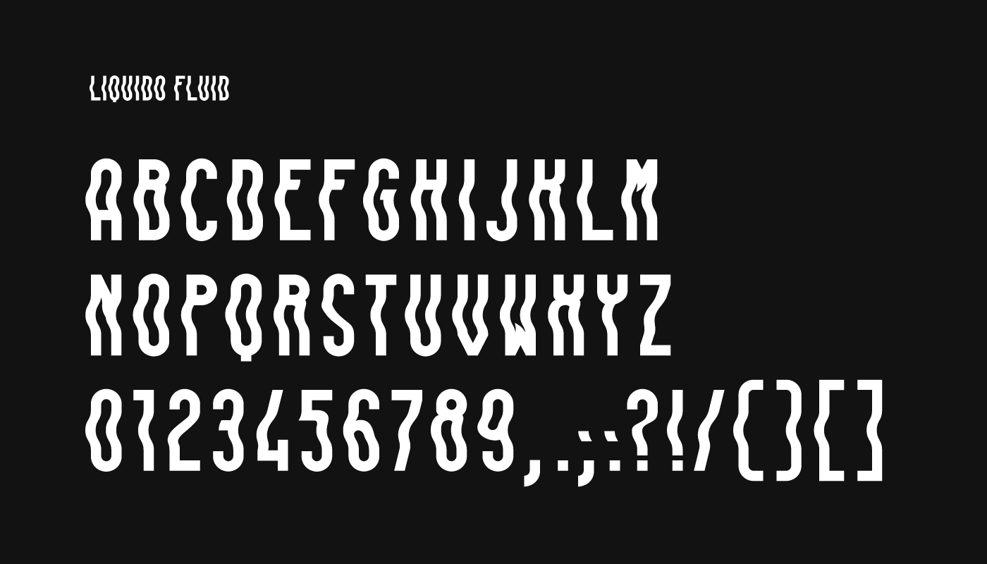 LIQUIDO Free Font - sans-serif