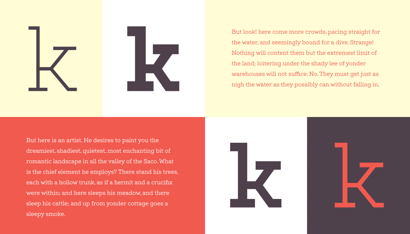 Locke Free Typeface - slab-serif