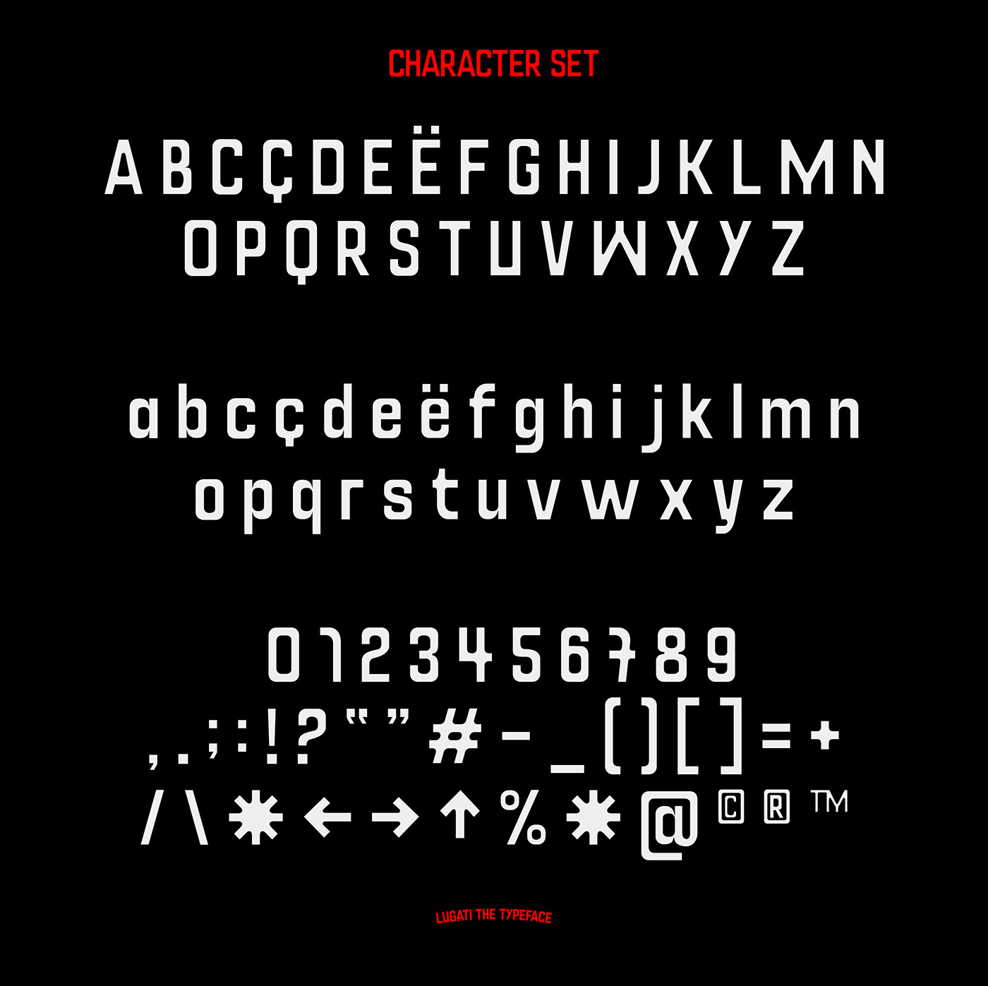 Lugati Free Font - decorative-display