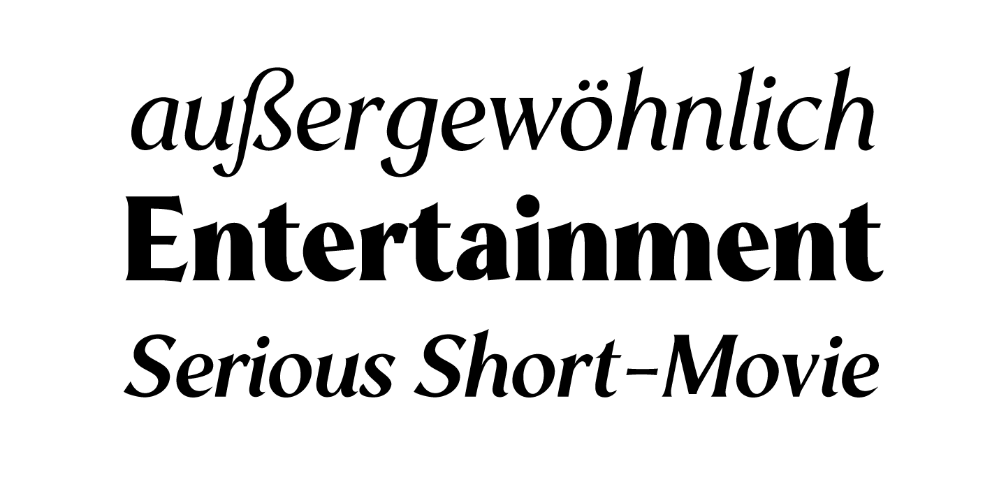 Mondia Free Typeface - serif