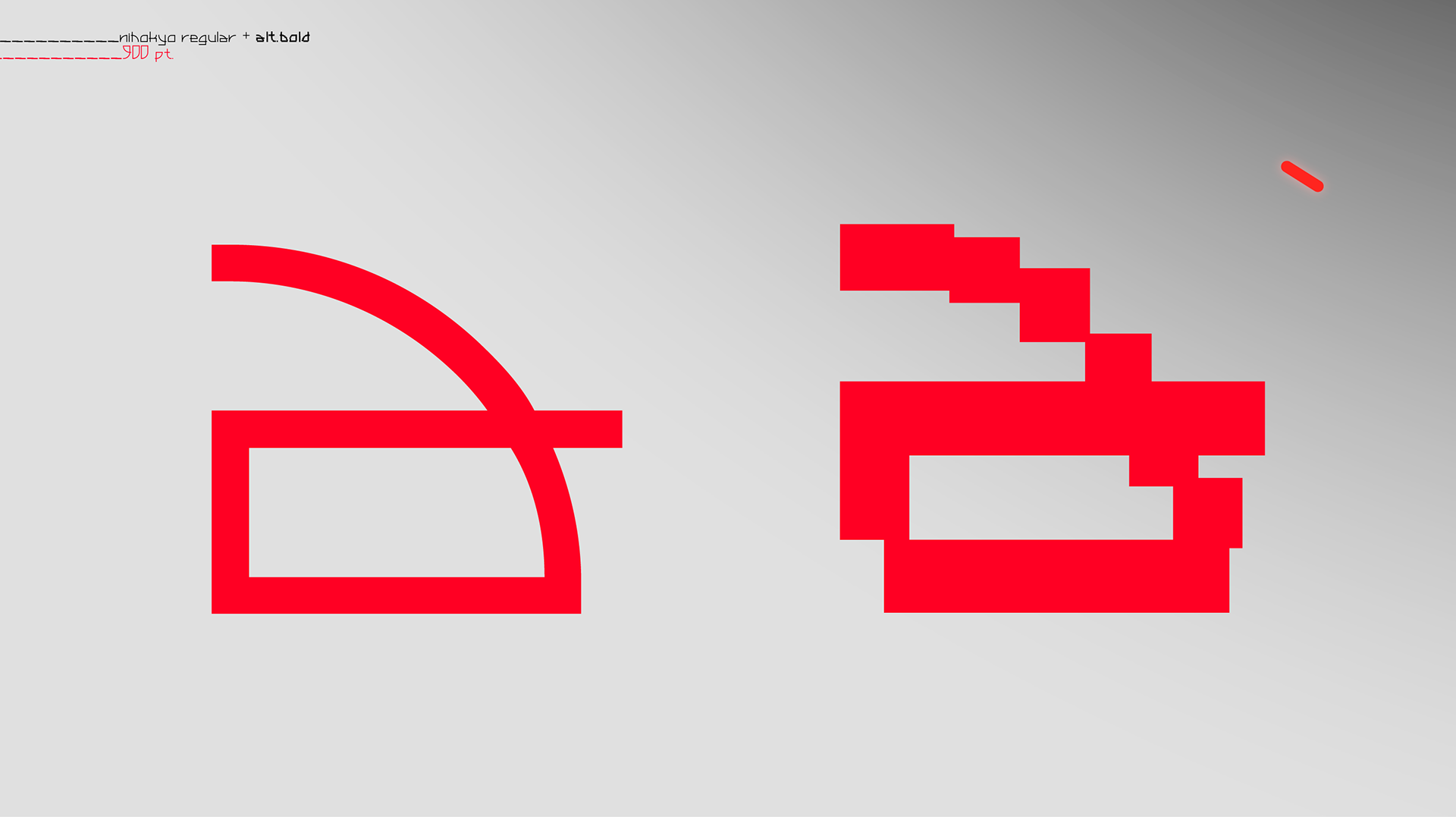 Nihokyo Free Font - sans-serif, bitmap-fonts