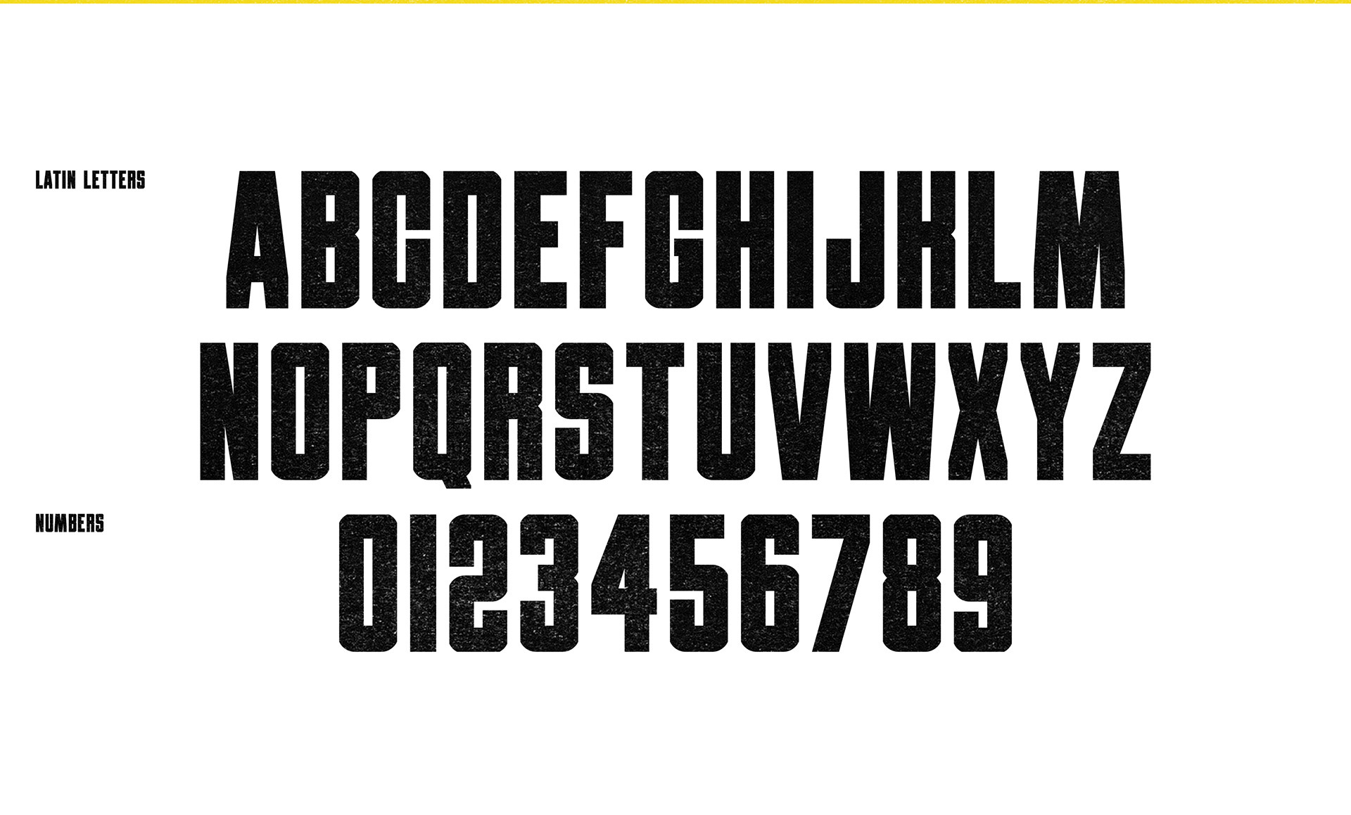 OBRAZEC Free Font - sans-serif