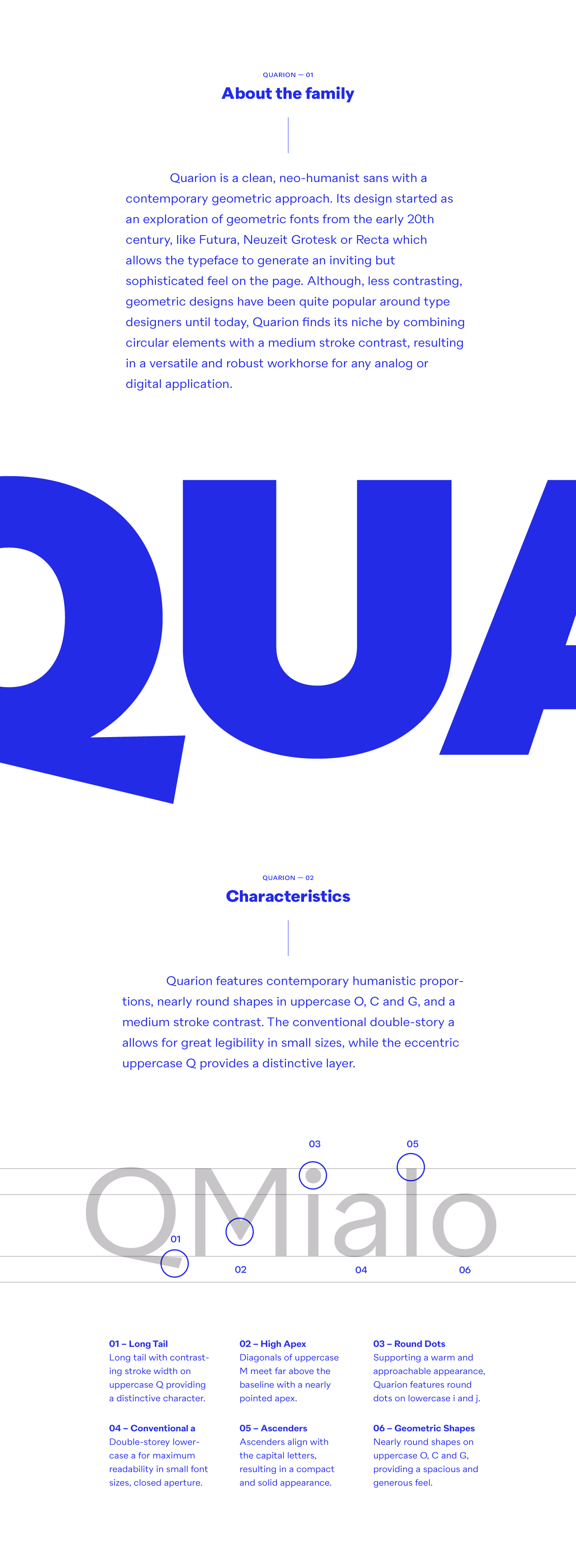 Quarion Type Family - sans-serif