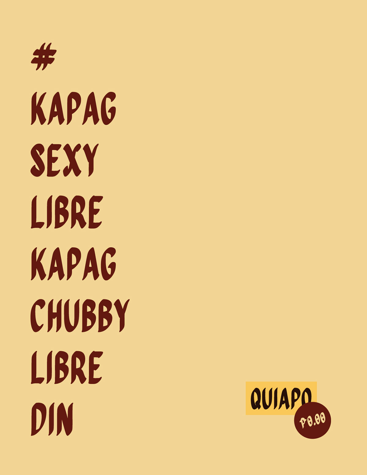 Quiapo Free Font - sans-serif