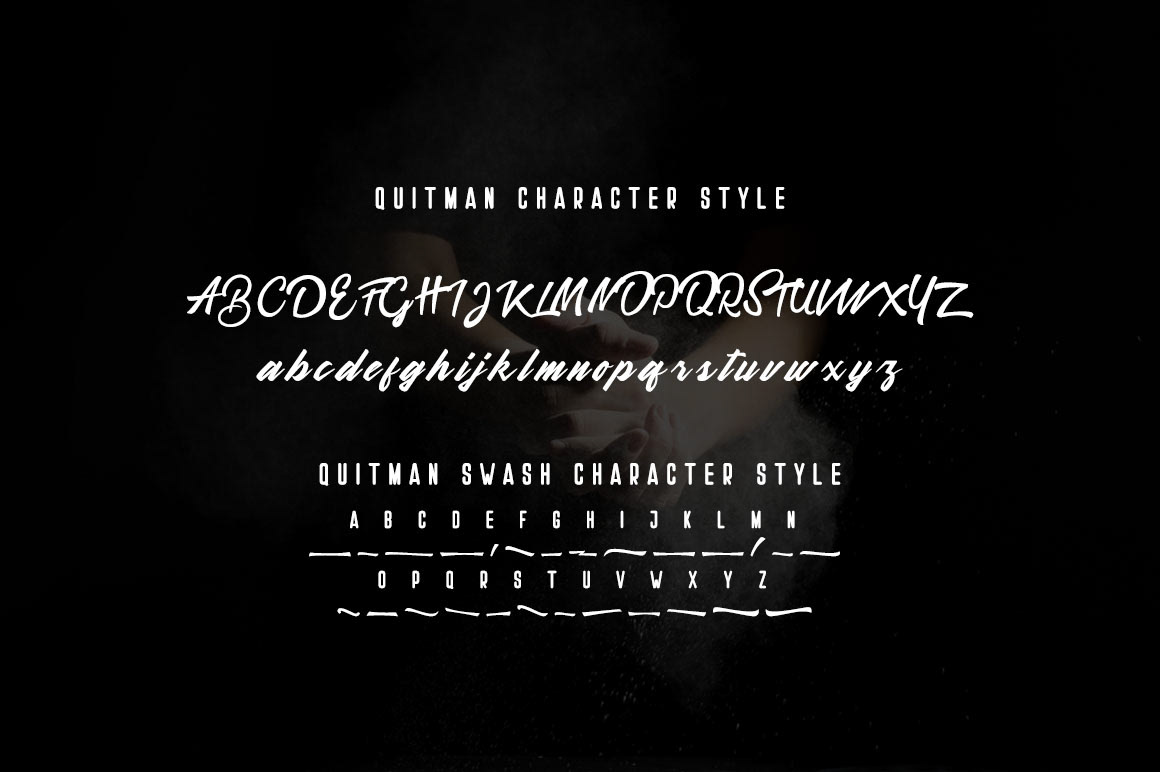 Quitman Free Script Font - script