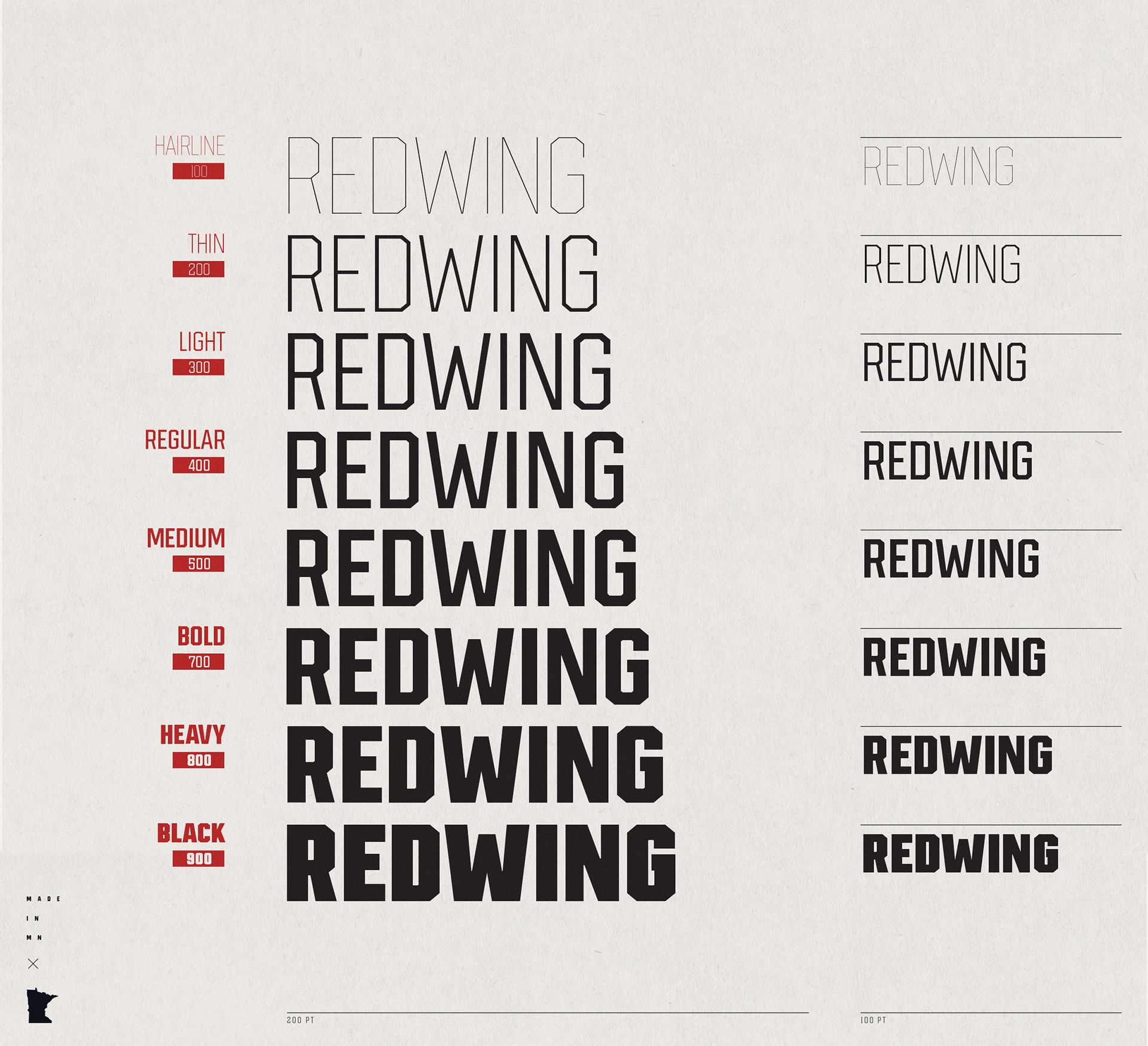 Redwing Free Font - sans-serif
