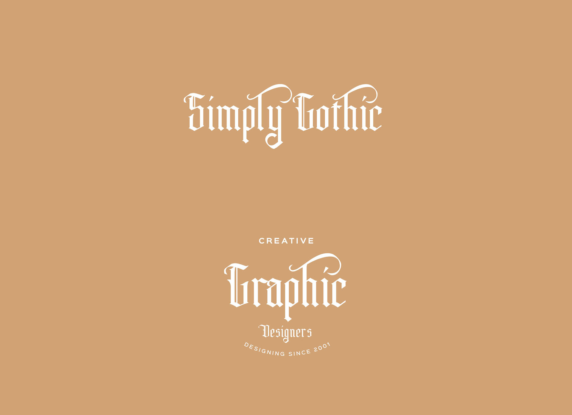 Rhama Free Gothic Typeface - blackletter
