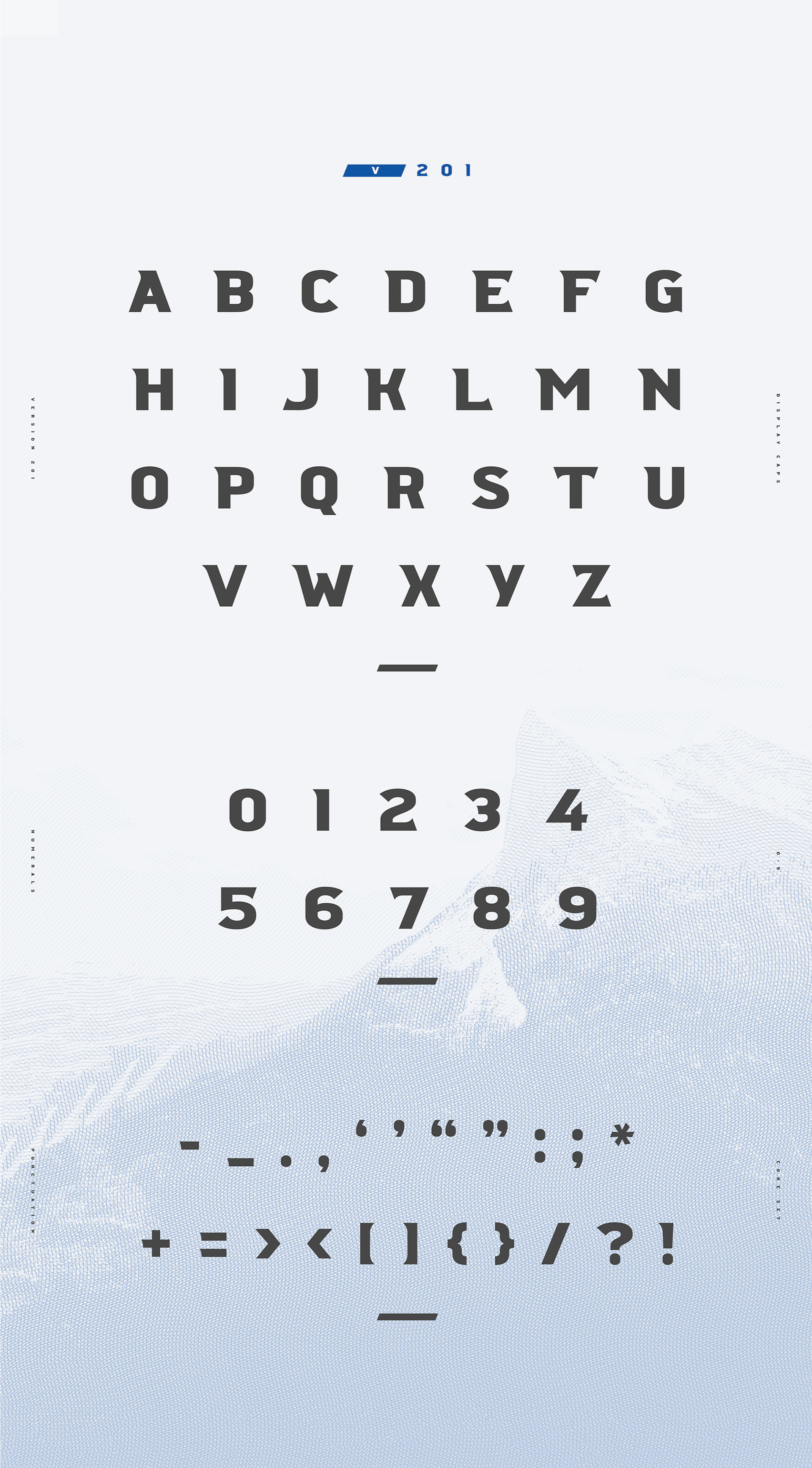 Ridgeline 201 Free Font - sans-serif