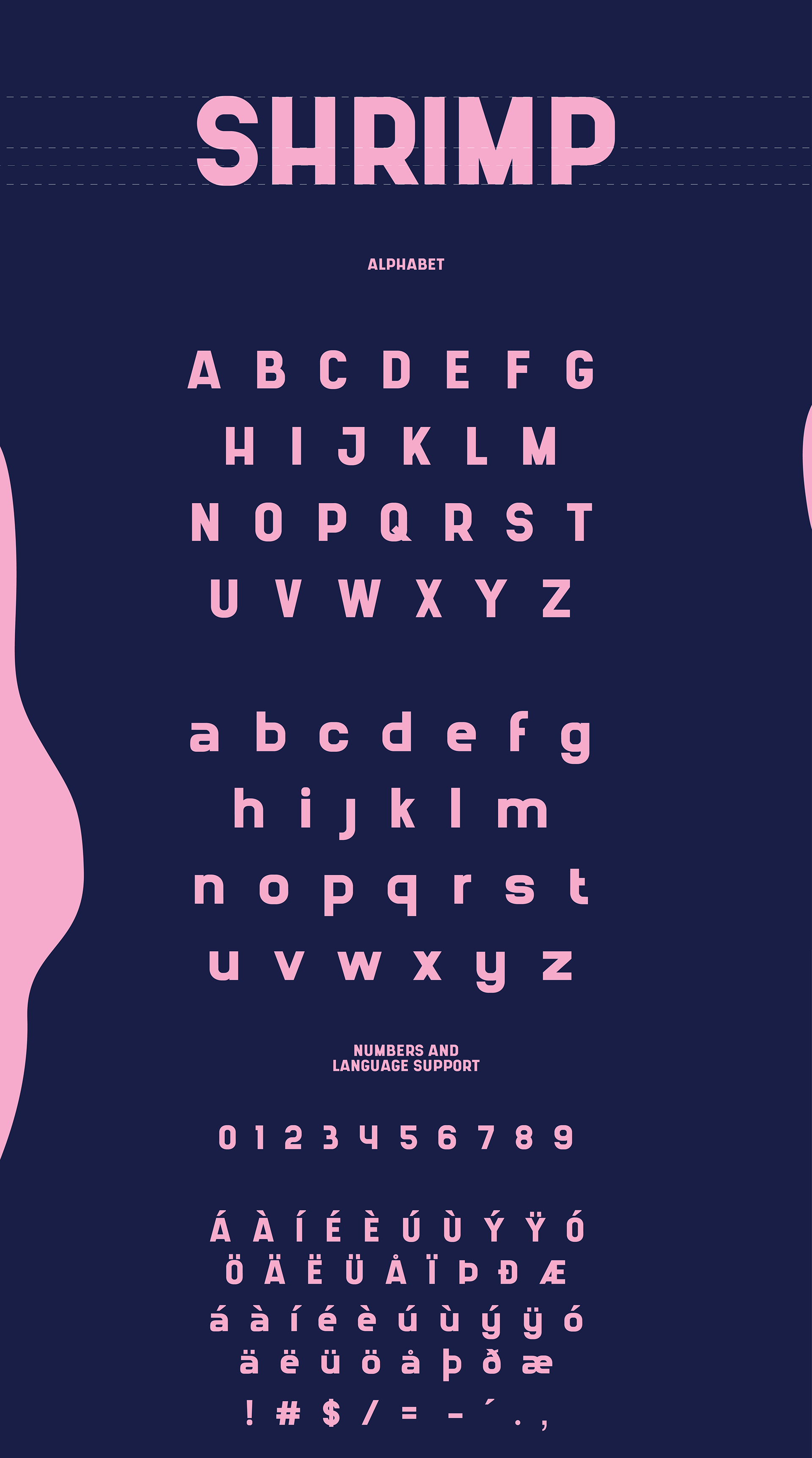 SHRIMP Free Typeface - sans-serif