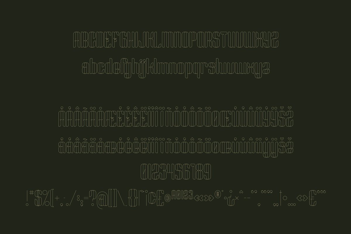 Slang Free Font - decorative-display