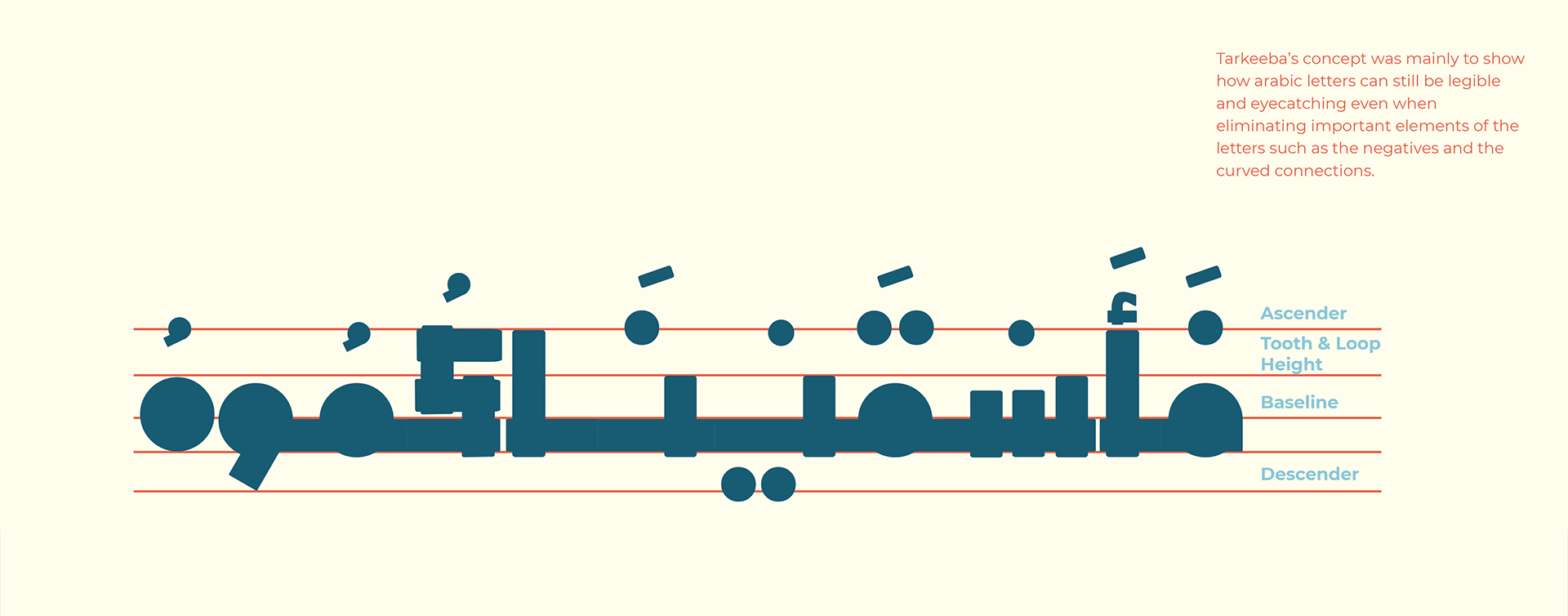 Tarkeeba Free Arabic Font - arabic