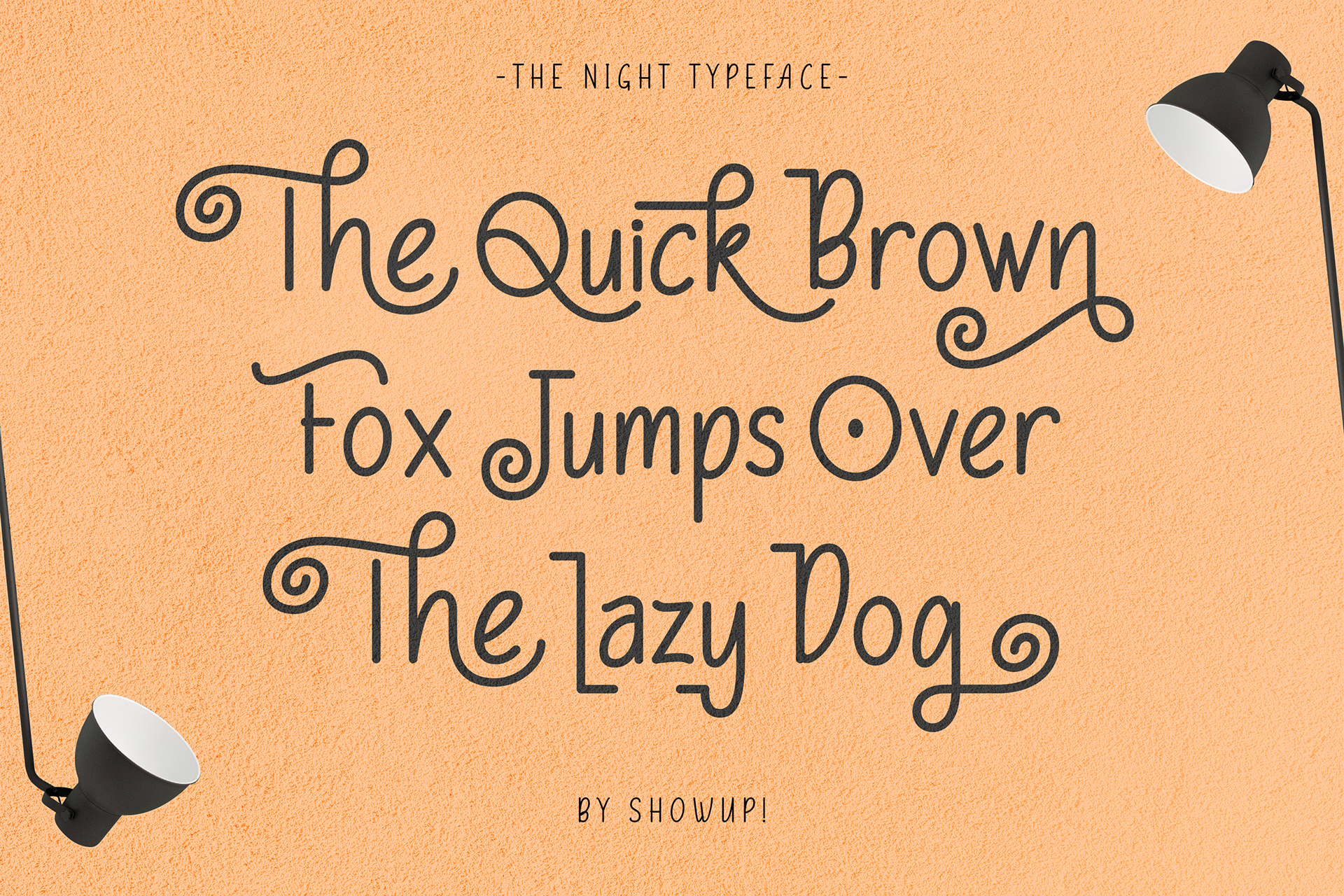 The Night Free Typeface - script