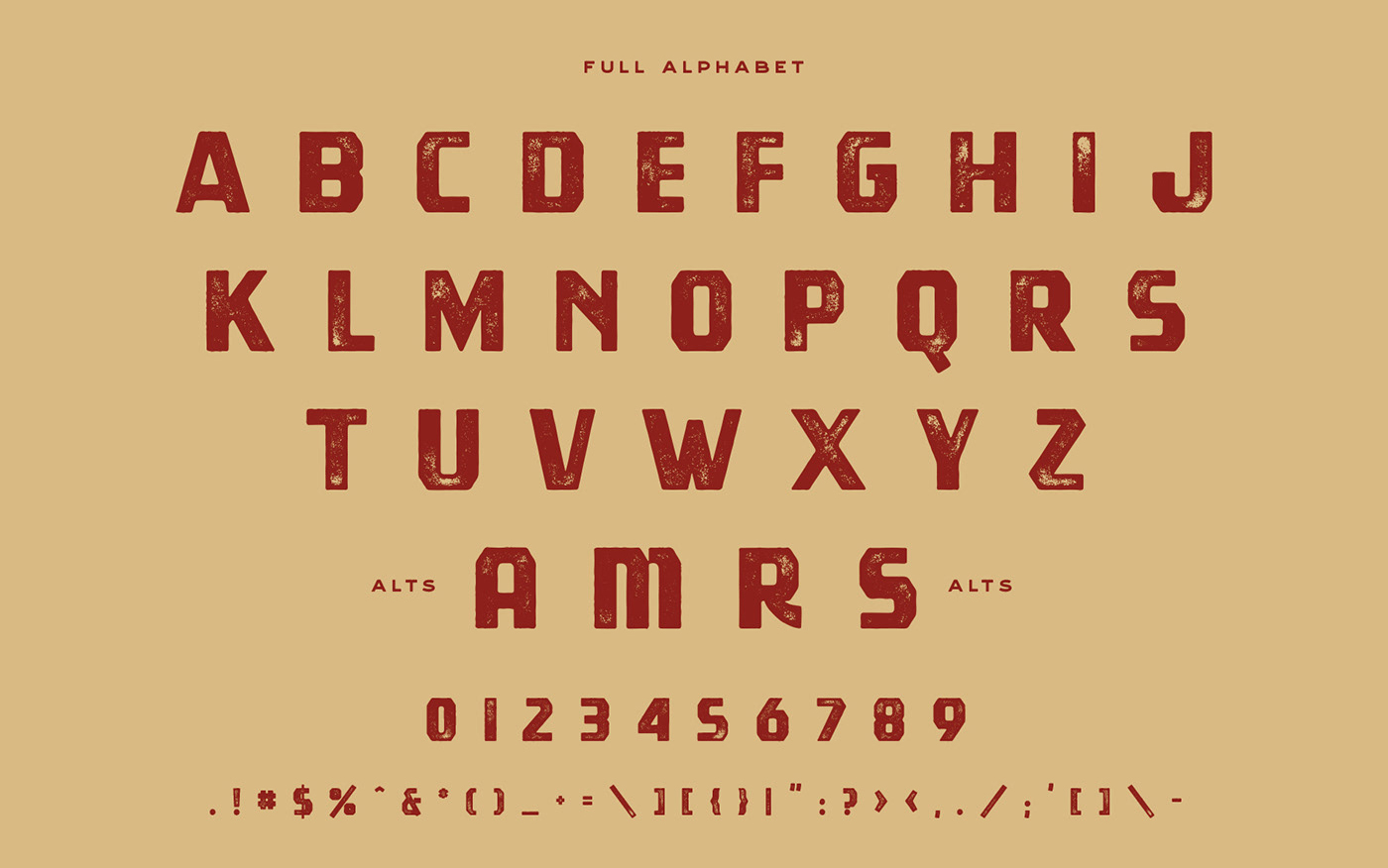 Tradesmith Free Font - sans-serif